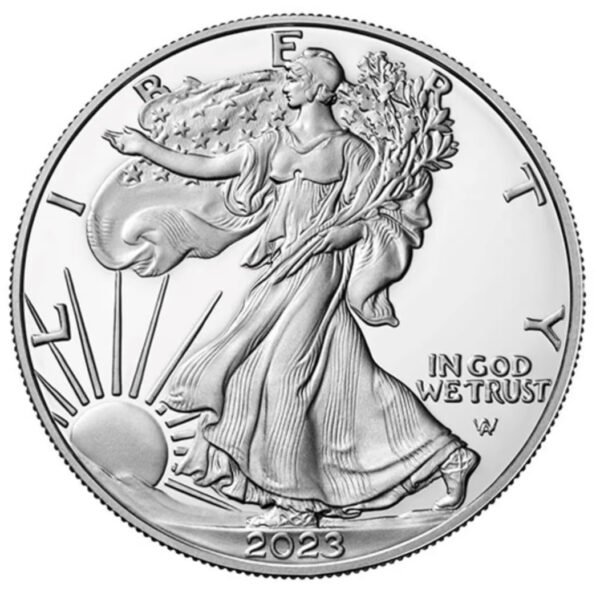2023 American Eagle Silver Coin 1 Oz 999 Fine Silver